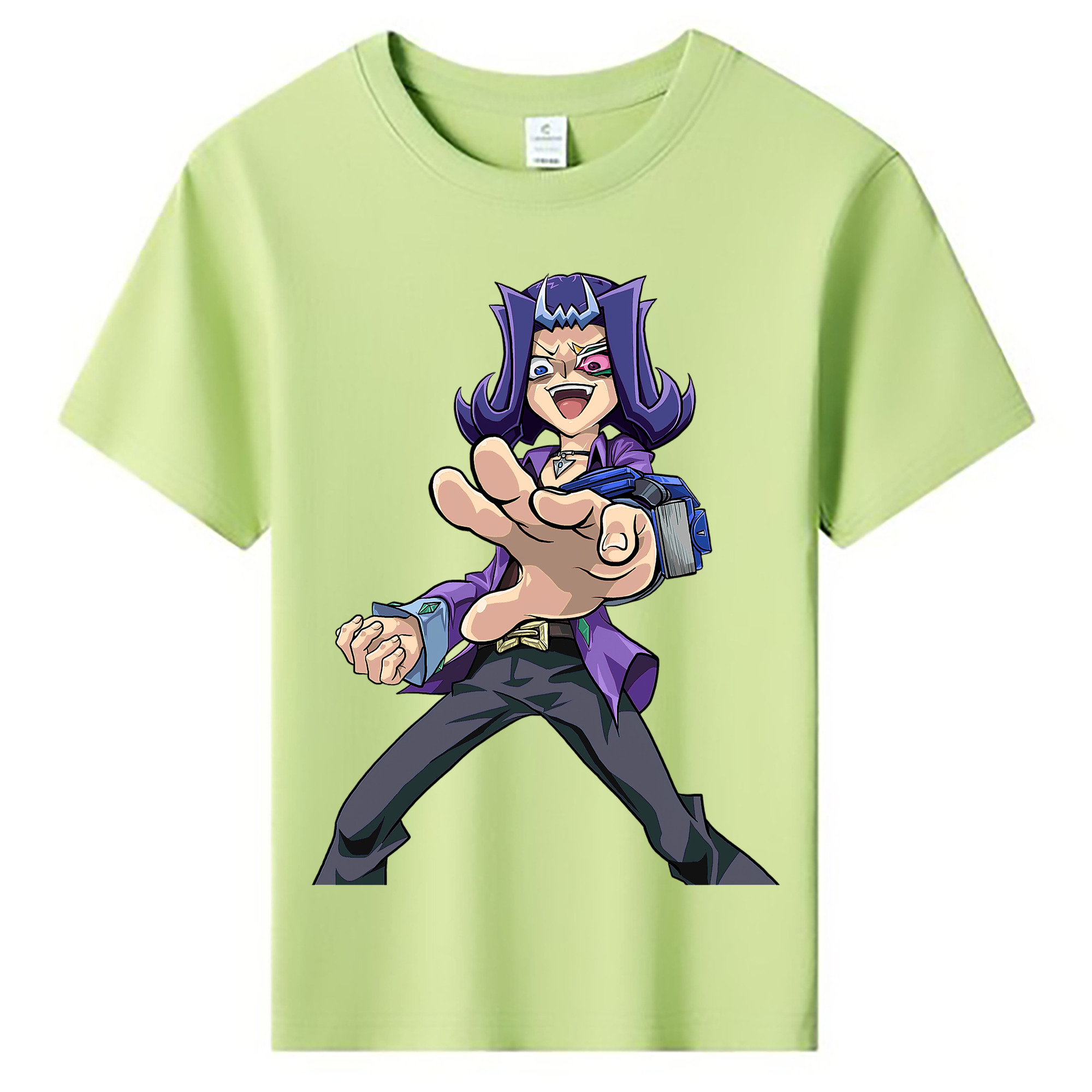 （画像用） 遊☆戯☆王 Yu-Gi-Oh! 綿100％キッズTシャツ（フロントプリント）